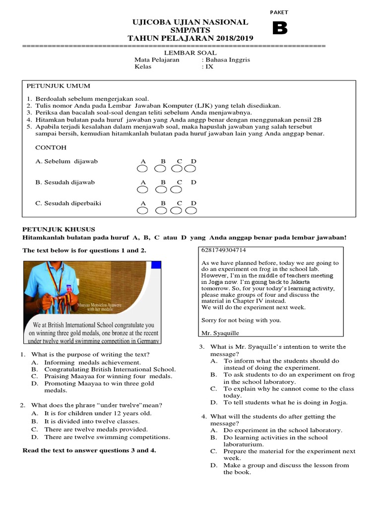 06 Ucun Bhs Inggris 2019 Paket B Eagle Pixel