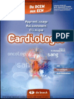 Cardiologie - Apprentissage Raisonnement Clinique PDF