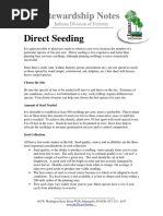 Direct Seeding: Stewardship Notes