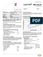 Loctite 495 (OLD) : Technical Data Sheet