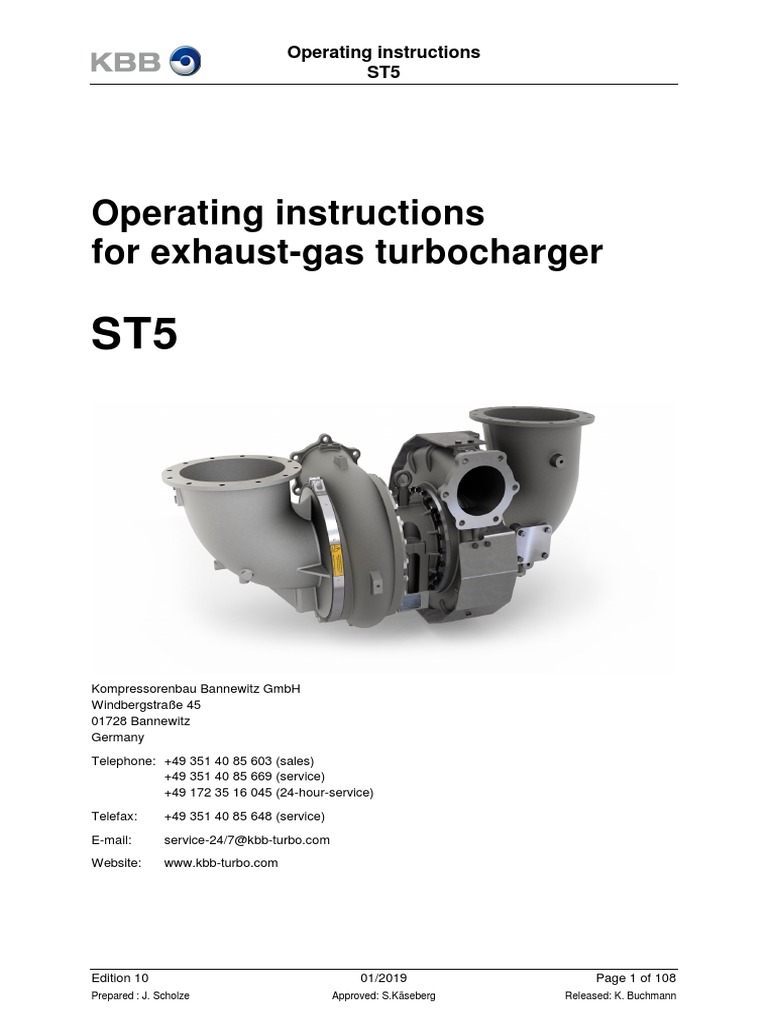 Garrett turbocharger manual