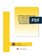 Instrucciones Cumplimentar Impresos SS PDF