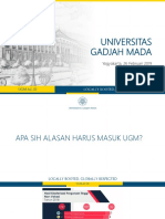 Sosialisasi UGM 2019