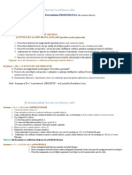 Structura Portofoliului Cadrului Didactic