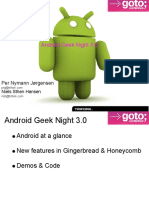Android Geek Night 3.0: Per Nymann Jørgensen