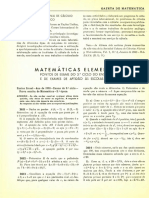 Matemática Elementar - Gazeta de Matemática