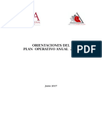 Manual de Formulación General POA-2018