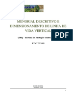 Dimensionamento Linha Vertical PDF