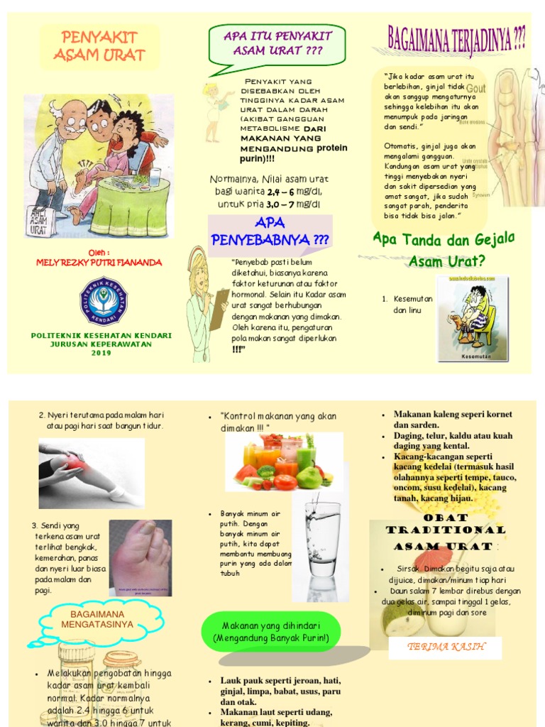 Leaflet Asam Urat