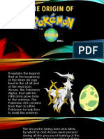 The Origin of the Pokemon World