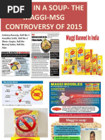 #Maggi in A Soup-The Maggi-Msg Controversy of 2015