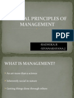 Principles of Management - Radhika and Sivanarayana