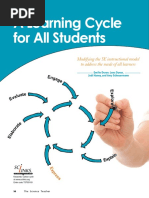 A Learning Cycle For All Students: Modifying The 5E Instructional Model To Address The Needs of All Learners