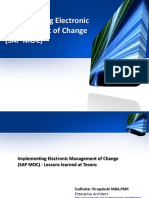 Implementing Electronic Management of Change