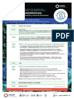 Instituto Saras. Conferencia 2018 en Servicios Ecosistémicos