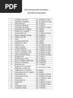 Daftar Produk Obat Ifars | PDF | Drugs | Chemistry