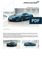 McLaren 720s Spider Order Summary