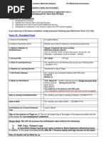 Guidelines For Filing PF Withdrawal