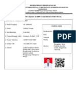 Data - Nusantarasehat.kemkes - Go.id Modules User User Kartu Ujian Individu - PHP PDF