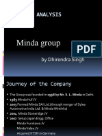 Industry Analysis ON: Minda Group