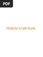 Intro To Cyber Security Presentation