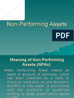 Non-Performing Assets