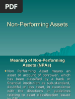 NPA Classification and Provision Guidelines | PDF | Banks | Reserve ...
