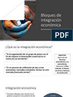 Bloques integración económica