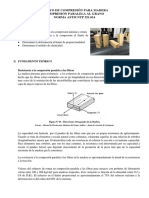 Ensayo de Compresion para Madera