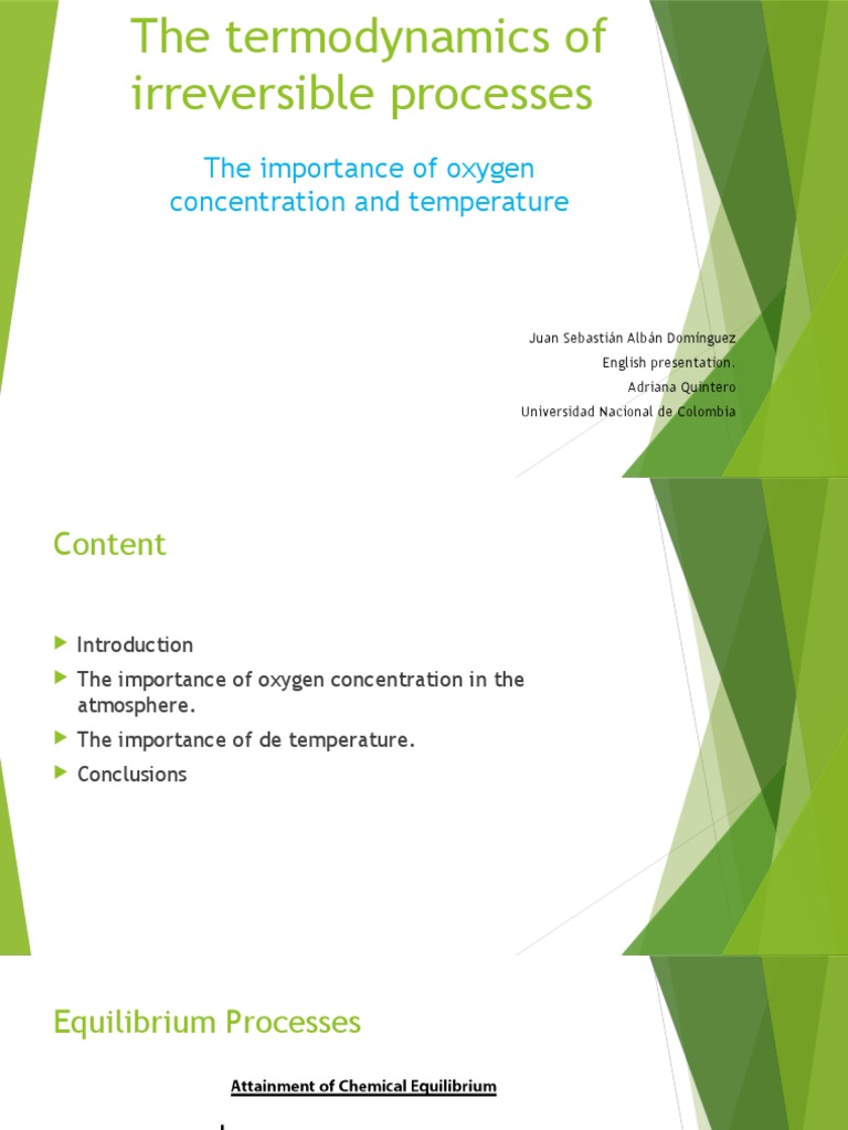 The Importance of Oxygen Concentration and Temperature | PDF ...