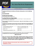 Fire Alarm Plan Review Requirements: Policy For Public Distribution October 22, 2015