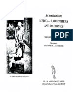 An Introduction To Medical Radiesthesia and Radionics - Vernon Wethered