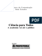 Jornalismo Científico PDF