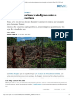 Renca_ Povo Wajãpi, Uma Barreira Indígena Contra a Mineração Na Amazônia _ Brasil _ EL PAÍS Brasil