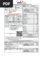 Maharashtra State Electricity Distribution Co. LTD.: For Any Queries On This Bill Please Contact MSEDCL Call