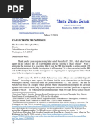 Via Electronic Transmission: An FBI Spokeswoman Said The Investigation Was Ongoing... ")