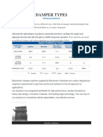 Damper Types