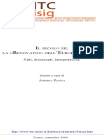 Piazza Andrea, Il Secolo XII - La Renovatio Dell'europa Cristiana PDF