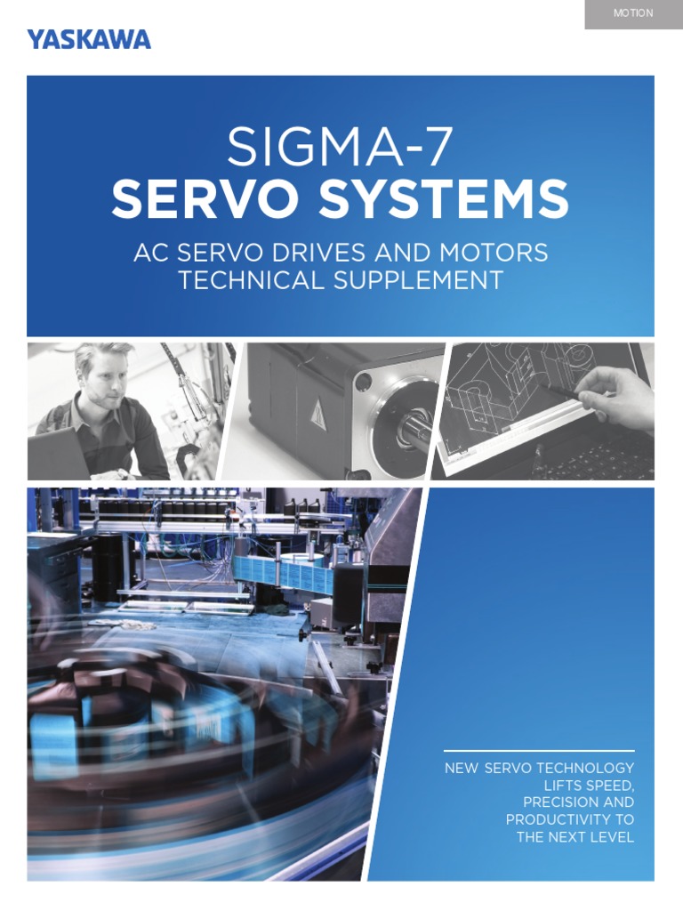 Yaskawa Sigma 7 Servo Systems Ac Servo Drives And Motors Technical Supplement Electric Motor Power Supply