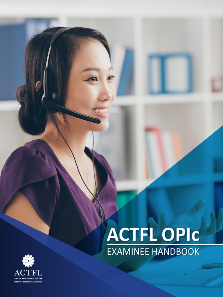 OPIc Examinee Handbook PDF | PDF | Semiotics | Human Communication