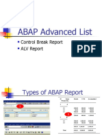 Sample Alv Reports