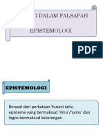 Falsafah Epistimologi