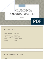 Pneumonia Lobaris Dextra