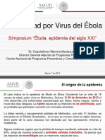 PONENCIA DR. CUAUHTEMOC Enfermedad Por Virus Del Ébola
