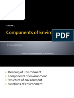 Lecture 3 - Components, Structure and Functions of Env