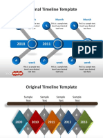 Original Timeline Template: Month Month Month