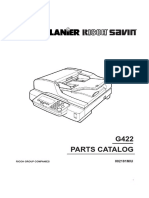 Parts Catalog G422: Ricoh Group Companies