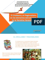 El Criollismo y El Regionalismo