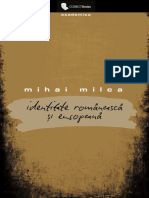 (Preview) DONE - Milca - Mihai - Identitatea - Romaneasca - Si - Europeana PDF