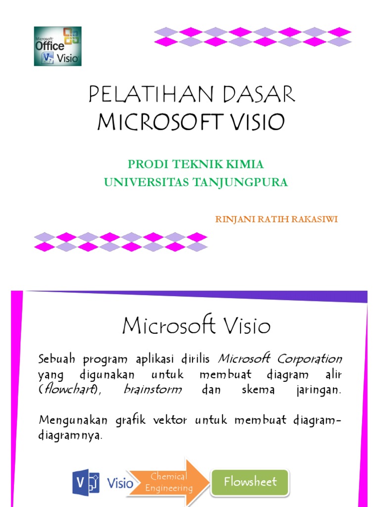 Pelatihan Dasar Microsoft Visio | PDF | Freezing | Ice